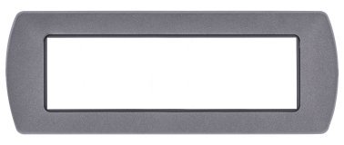 Placca metallo t1 8807-30 7p antracite