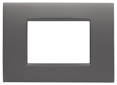 Placca metallo t4 cbm7003-5 3p antracite