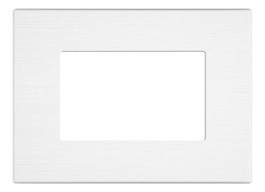 Placca tecnopol. spazz. m5003sl-1 joy 3p bianco