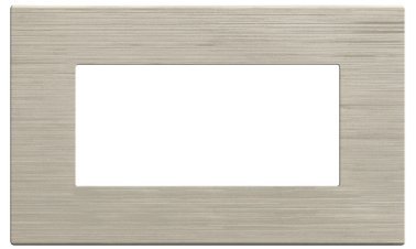 Placca tecnopol. spazz. m5004sl-4 joy 4p sabbia