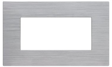 Placca tecnopol. spazz. m5004sl-9 joy 4p silver