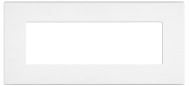 Placca tecnopol. spazz. m5006sl-1 joy 6p bianco