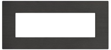 Placca tecnopol. spazz. m5006sl-24 joy 6p antracit