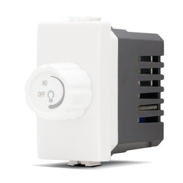 Interruttore dimmer 500w joy 506b bianco