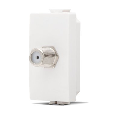 Presa satellitare joy 525b 1p bianco