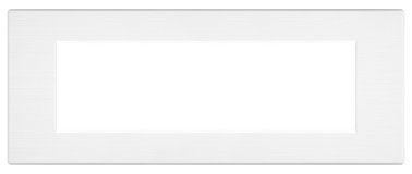 Placca tecnopol. spazz. 8007sl-1 art 7p bianco