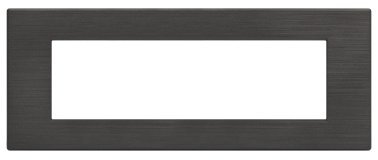 Placca tecnopol. spazz. 8007sl-24 art 7p antracite