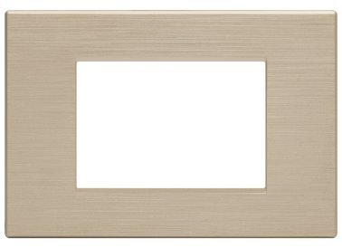 Placca tecnopol. spazz. m6003sl-13 gem 3p champagn