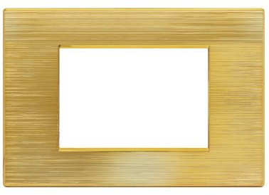 Placca tecnopol. spazz. m6003sl-2 gem 3p oro