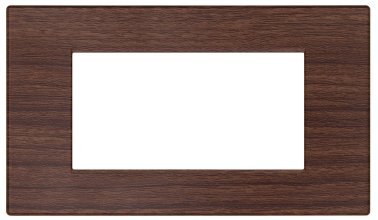 Placca tecnopol. spazz. m6004sl-3 gem 4p ciliegio