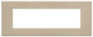 Placca tecnopol. spazz. m6007sl-13 gem 7p champagn