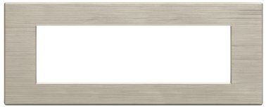 Placca tecnopol. spazz. m6007sl-4 gem 7p sabbia