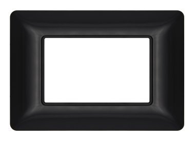 Placca tecnopol. joy m8003-02 3p nero