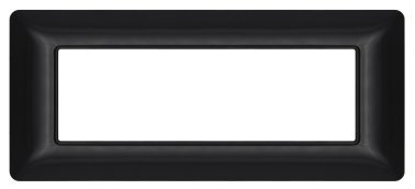 Placca tecnopol. t3 m8007-02 6p nero