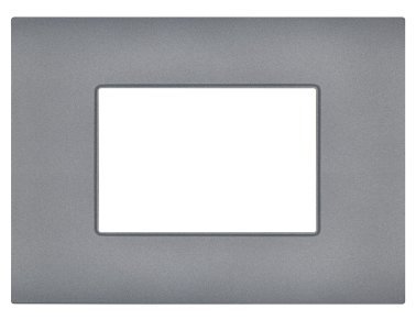 Placca tecnopolimero sun-t5 3p r9003-8 grigio