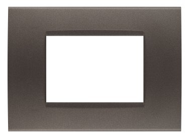 Placca soft-touch art-t1 3p 8003st-4 testa di moro