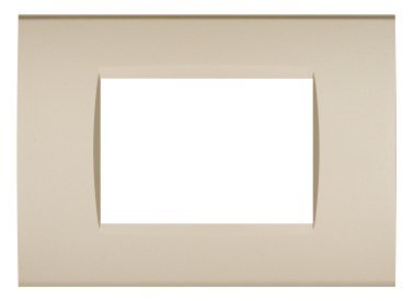Placca soft-touch art-t1 3p 8003st-5 champagne