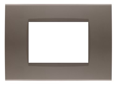 Placca soft-touch art-t1 3p 8003st-7 tortora