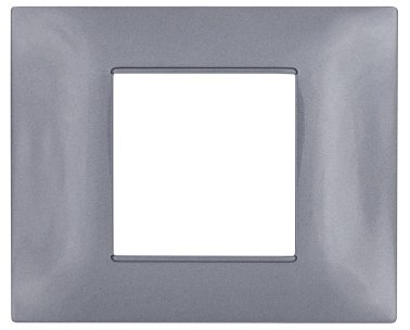 Placca tecnopol. t2 6002-08 2p grigioscuro