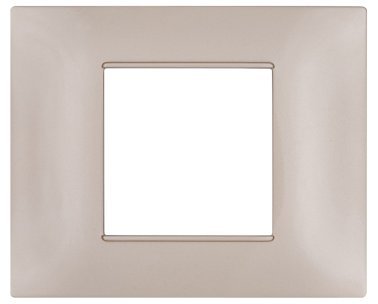 Placca tecnopol. t2 6002-13 2p champagne