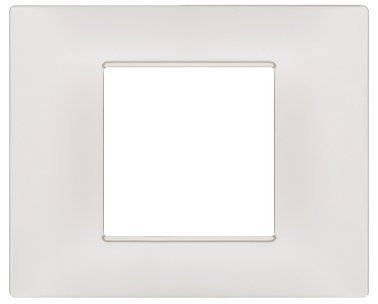 Placca tecnopol. t2 6002-21 2p perla