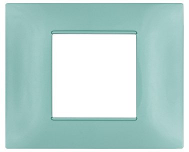 Placca tecnopol. t2 6002-23 2p acquamarina