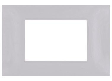 Placca tecnopol. gem 6003-04 3p grigio chiaro
