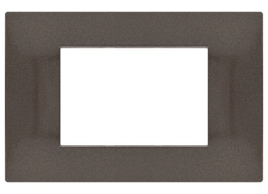 Placca tecnopol. gem 6003-07 3p testa di moro