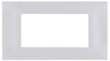 Placca tecnopol. t2 6004-04 4p grigio chiaro