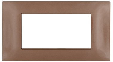 Placca tecnopol. t2 6004-14 4p rame