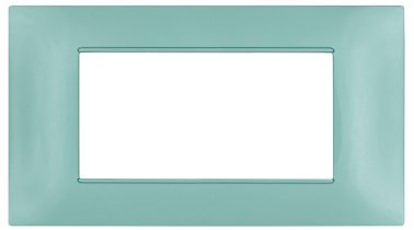 Placca tecnopol. t2 6004-23 4p acquamarina