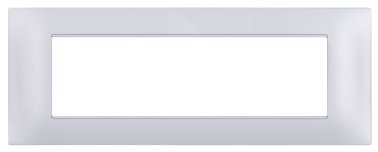 Placca tecnopol. t2 6007-09 7p silver