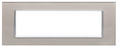 Placca vetro t2 6007bl-8 7p platino