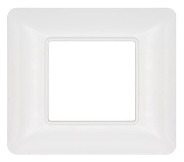 Placca  tecnopol. t3 5002-01 2p bianco