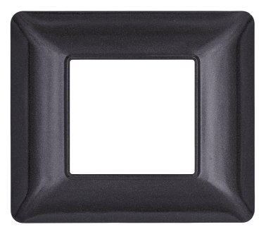 Placca tecnopol. t3 5002-11 2p nero bistro'