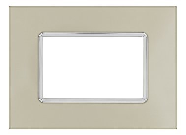 Placca vetro joy 5003bl-5 3p champagne