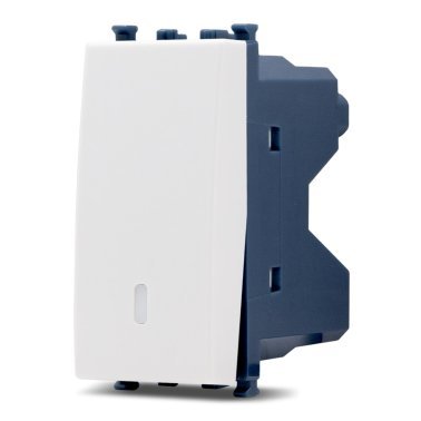 Interruttore unipolare sun-t5 901b bianco