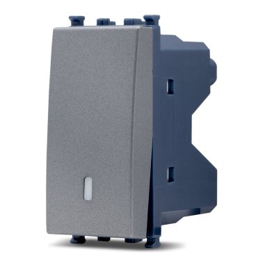 Interruttore unipolare sun-t5 901g grigio