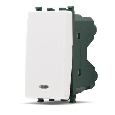 Deviatore spia t2 663b bianco