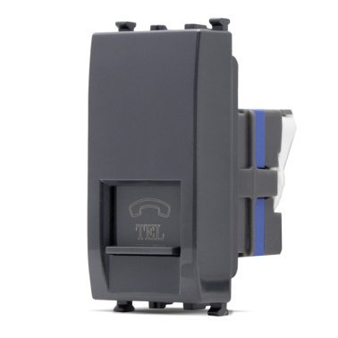 Presa telefono t2 623n nero