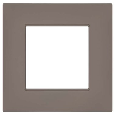 Placca soft-touch gem-t2 2p 6002st-7 grigio