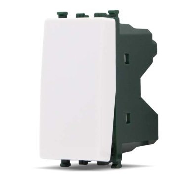 Interruttore (16a-250v) gem 601b bianco