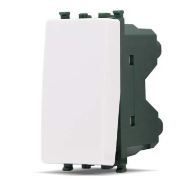 Deviatore unipolare (16a-250v) gem 603b bianco