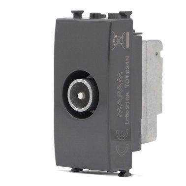 Presa tv passante gem 634n nero