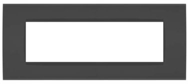 Placca soft-touch art-t1 7p 8007st-6 antracite