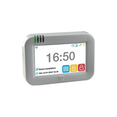 Elegante terminale touchscreen 4,3 tft 16,7 milio