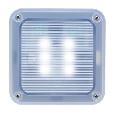 Alf-6 lampeggiatorea parete 12/24/220v bianco