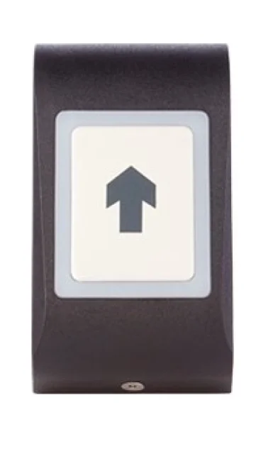 Pulsante capacitivo retroilluminato black edition