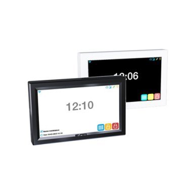 Elegante terminale touchscreen 7 tft nera
