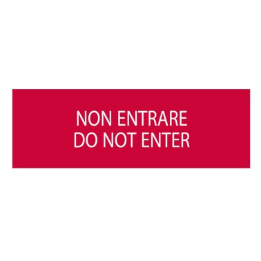 Dicit serie 50xx non entrare-do not enter
